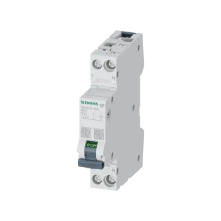 Siemens 5SL6032-7MC, Sentron 5SL COM, 32 Amper, 2 Kutuplu, C Tipi, Ölçme ve Haberleşmeli Otomatik Sigorta, 6 kA, 2x32C