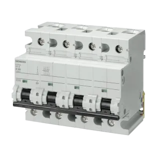 Siemens 5SP4492-7, Sentron 5SP, 125 Amper, 4 Kutuplu, C Tipi, Otomatik Sigorta, 10 kA, 4x125C