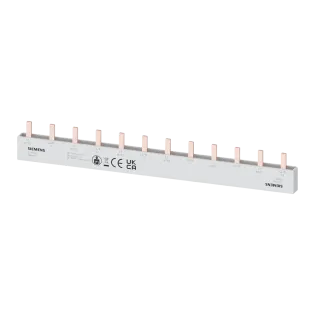Siemens 5ST3704, Sentron 5SL ve 5SY için 80 Amper, 2 Kutuplu, 12 Modül, Tarak Otomat Barası