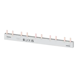 Siemens 5ST3706, Sentron 5SL ve 5SY için 80 Amper, 2 Kutuplu, 12 Modül, Tarak Otomat Barası
