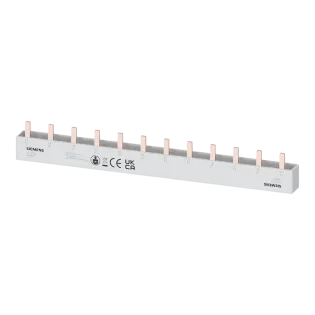 Siemens 5ST3708, Sentron 5SL ve 5SY için 80 Amper, 3 Kutuplu, 12 Modül, Tarak Otomat Barası