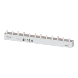 Siemens 5ST3715, Sentron 5SL ve 5SY için 80 Amper, 4 Kutuplu, 12 Modül, Tarak Otomat Barası