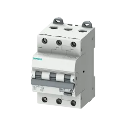 Siemens 5SU1636-6FP32, Sentron 5SU, 32 Amper, 300mA, A Tip, Kaçak Akım Korumalı Otomatik Sigorta, 6 kA, 3x32B