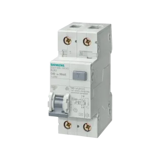 Siemens 5SU1653-1KK32, Sentron 5SU, 32 Amper, 300mA, AC Tip, Kaçak Akım Korumalı Otomatik Sigorta, 4.5 kA, 1 Faz+Nötr