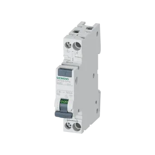 Siemens 5SV1313-7KK16, Sentron 5SV1, 16 Amper, 30mA, A Tip, Kaçak Akım Korumalı Otomatik Sigorta, 4.5 kA, 1 Faz+Nötr