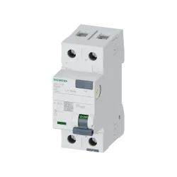 Siemens 5SV3111-6, Sentron 5SV3, 16 Amper, 10mA, A Tip, Kaçak Akım Koruma Rölesi, 2 Kutuplu (1 Faz+Nötr)
