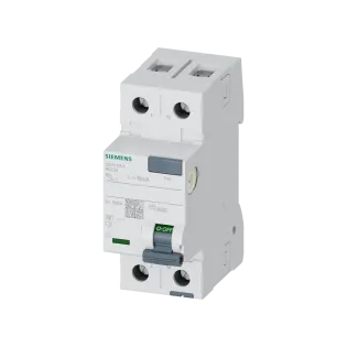 Siemens 5SV3111-6, Sentron 5SV3, 16 Amper, 10mA, A Tip, Kaçak Akım Koruma Rölesi, 2 Kutuplu (1 Faz+Nötr)