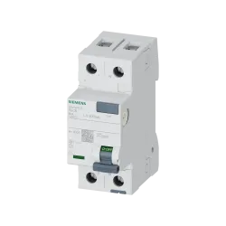 Siemens 5SV3617-6, Sentron 5SV3, 80 Amper, 300mA, A Tip, Kaçak Akım Koruma Rölesi, 2 Kutuplu (1 Faz+Nötr)
