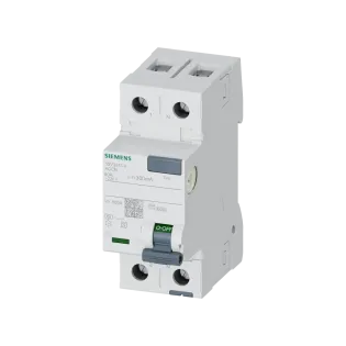 Siemens 5SV3617-8, Sentron 5SV3, 80 Amper, 300mA, A Tip(S), Kaçak Akım Koruma Rölesi, 2 Kutuplu (1 Faz+Nötr)