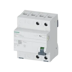 Siemens 5SV3621-4, Sentron Siquence, 16 Amper, 300mA, B Tip, Kaçak Akım Koruma Rölesi, 2 Kutuplu (1 Faz+Nötr)