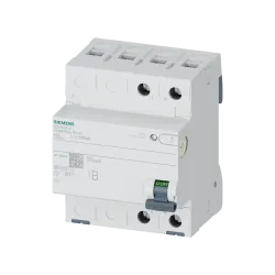 Siemens 5SV3624-4, Sentron Siquence, 40 Amper, 300mA, B Tip, Kaçak Akım Koruma Rölesi, 2 Kutuplu (1 Faz+Nötr)