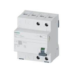 Siemens 5SV3626-4, Sentron Siquence, 63 Amper, 300mA, B Tip, Kaçak Akım Koruma Rölesi, 2 Kutuplu (1 Faz+Nötr)