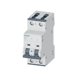 Siemens 5SY5208-7, Sentron 5SY, 8 Amper, 2 Kutuplu, C Tipi, Otomatik Sigorta, 10 kA, 2x8C