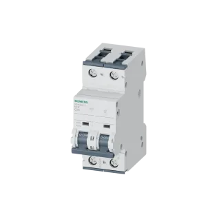 Siemens 5SY5225-7, Sentron 5SY, 25 Amper, 2 Kutuplu, C Tipi, Otomatik Sigorta, 10 kA, 2x25C