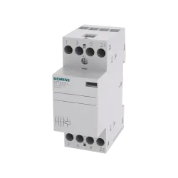 Siemens 5TT5831-0, Sentron Insta, 25 Amper, 3NA+1NK, Sessiz Kontaktör, 230 Volt AC