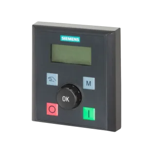 Siemens 6SL3255-0VA00-4BA1, Sinamics V20 Hız Kontrol Cihazları İçin Harici Temel Operatör Paneli, V20 BOP