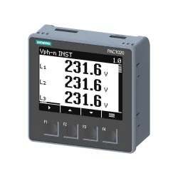 Siemens 7KM3120-1BA01-1EA0, Sentron PAC 7KM, PAC3120 Enerji Analizörü, 22-65 Volt DC