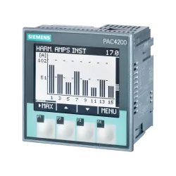 Siemens 7KM4212-0BA00-3AA0, Sentron PAC 7KM, PAC4200 Enerji Analizörü, 95-240 Volt AC/110-340 Volt DC