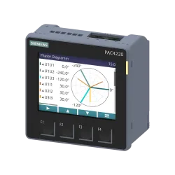 Siemens 7KM4220-0BA01-1EA0, Sentron PAC 7KM, PAC4220 Enerji Analizörü, 95-250 Volt AC / 110-270 Volt DC