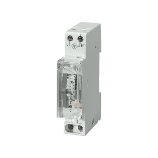 Siemens 7LF5300-1, Sentron, Elektromekanik Zaman Saati, 24 Saat Döngü, Rezervesiz, 1NO