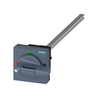 Siemens 8UD1131-2AE21, Sentron 3KC, Manuel Transfer Şalterleri için Kapıdan Tahrik Mekanizması, Komple, 300mm, Gri, Boy 1-2