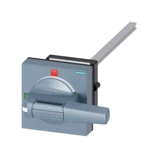 Siemens 8UD1141-3AF21, Sentron 3KF, Sigortalı Yük Ayırıcılar için Kapıdan Tahrik Mekanizması, Komple, 300mm, Gri, Boy 2