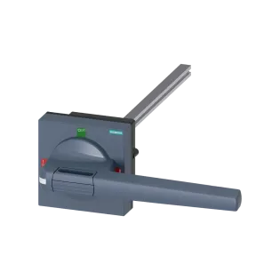 Siemens 8UD1161-4AE21, Sentron 3KC, Manuel Transfer Şalterleri için Kapıdan Tahrik Mekanizması, Komple, 300mm, Gri, Boy 5