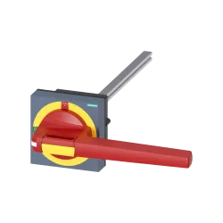 Siemens 8UD1161-4AF25, Sentron 3KD Boy 5 ve Sentron 3KF Boy 5 Yük Ayırıcılar için Kapıdan Tahrik Mekanizması, Komple, 300mm, Sarı-Kırmızı