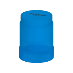 Siemens 8WD4220-5AF, Sirius 8WD, 50 mm, Kalıcı Işıklı Sinyal Elemanı, Mavi, 24 Volt AC/DC