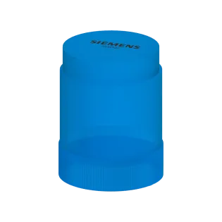 Siemens 8WD4220-5AF, Sirius 8WD, 50 mm, Kalıcı Işıklı Sinyal Elemanı, Mavi, 24 Volt AC/DC