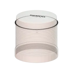 Siemens 8WD4400-1AE, Sirius 8WD, 70 mm, BA15d Akkor Lamba ve LED Uyumlu Sinyal Elemanı, Şeffaf, 12-230 Volt AC/DC