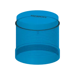 Siemens 8WD4400-1AF, Sirius 8WD, 70 mm, BA15d Akkor Lamba ve LED Uyumlu Sinyal Elemanı, Mavi, 12-230 Volt AC/DC