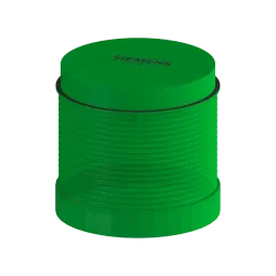 Siemens 8WD4420-5BC, Sirius 8WD, 70 mm, Flaşör Tip Işıklı Sinyal Elemanı, Yeşil, 24 Volt AC/DC