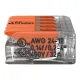 Wago 221-415, 221 Serisi, 5x4 mm² Tırnaklı Buat Klemensi