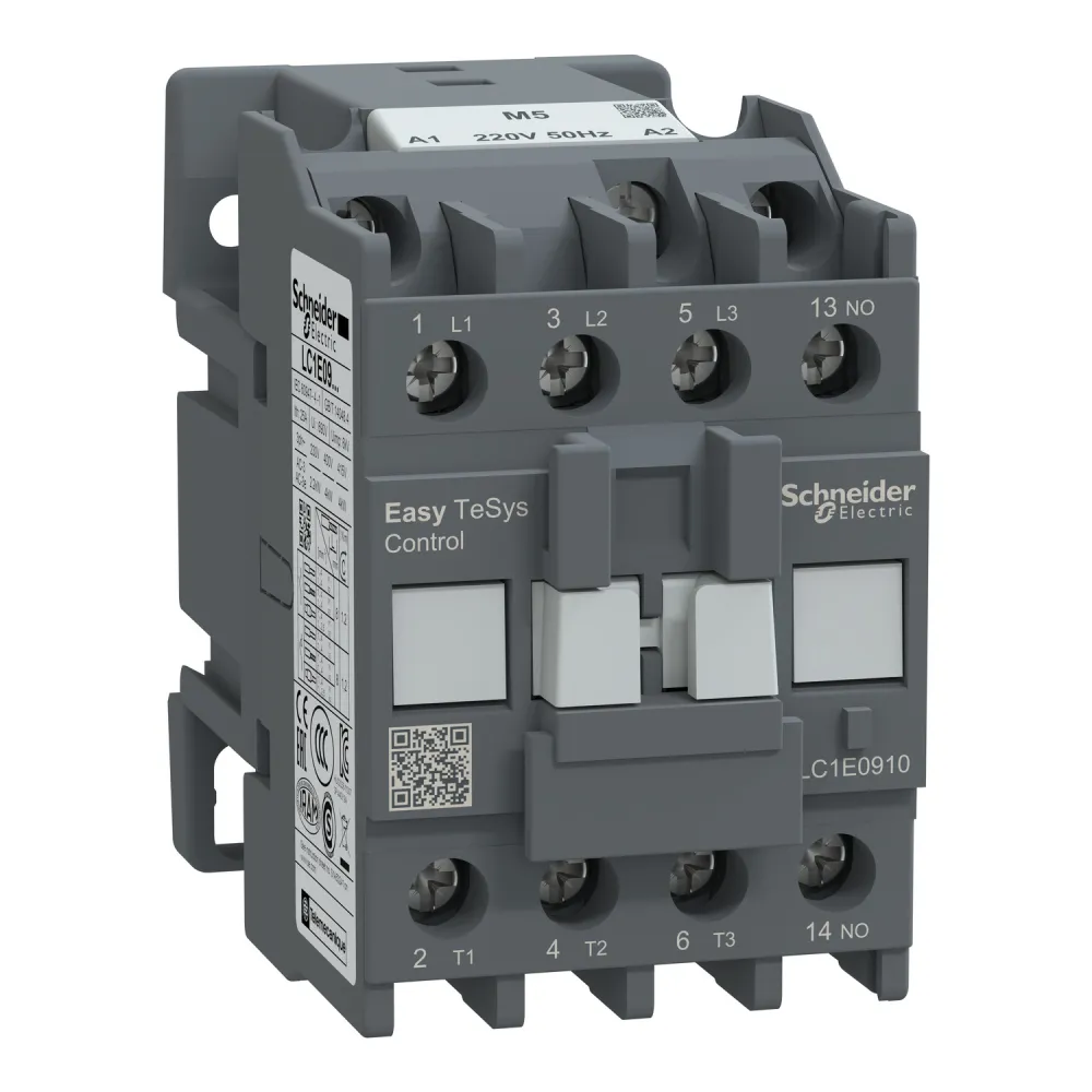EasyPact TVS Kontaktörler – 6 A’dan 630 A’ya kadar motor uygulamaları için ekonomik ve güvenilir kontaktör serisi