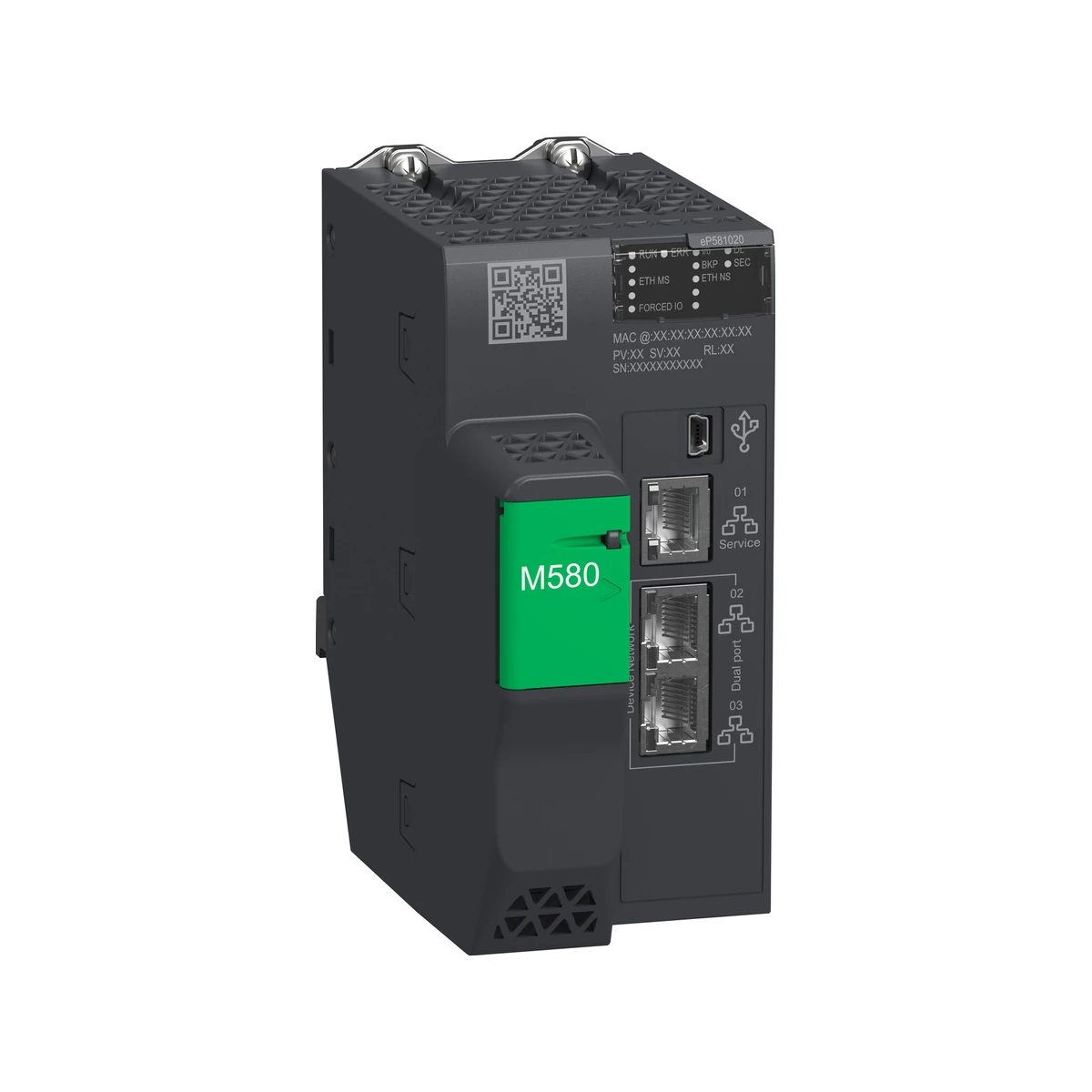 Modicon M580 BMEP581020 CPU modülü